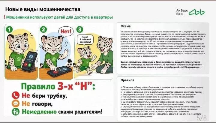 Яңа финанс схемалар:  мошенниклардан сак бул!
