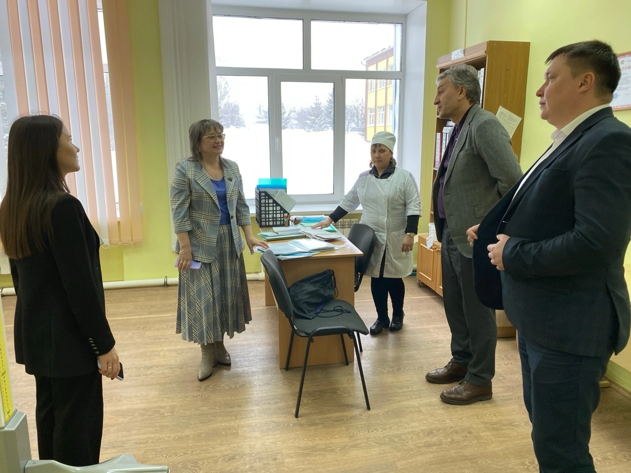 В Апастово с официальным визитом прибыл депутат Госдумы РФ Айрат Фаррахов