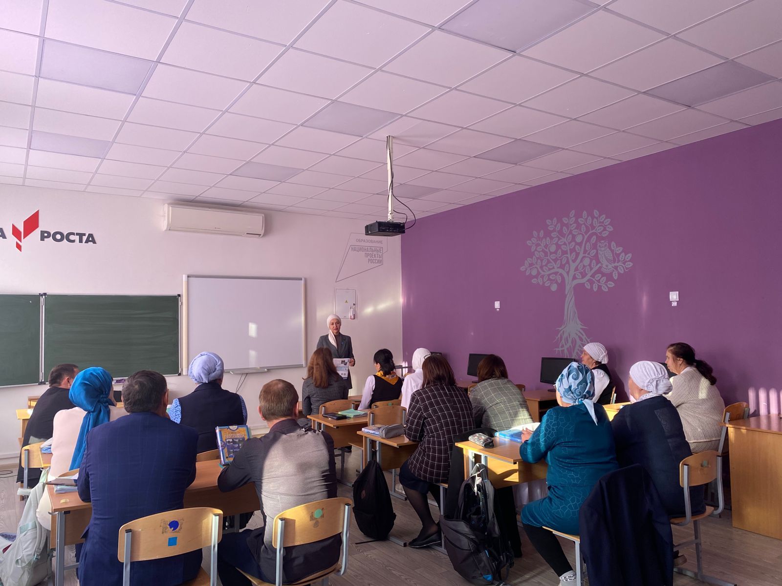 Представители редакции журнала «Магариф» провели рабочий визит в Тюлячинский район