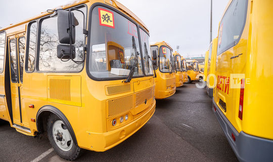 Татарстан получит 70 школьных автобусов