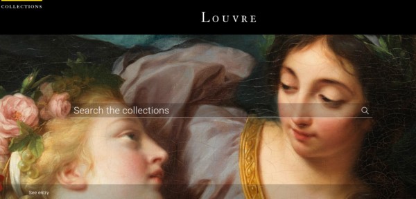 Коллекции Лувра смотрят онлайн!