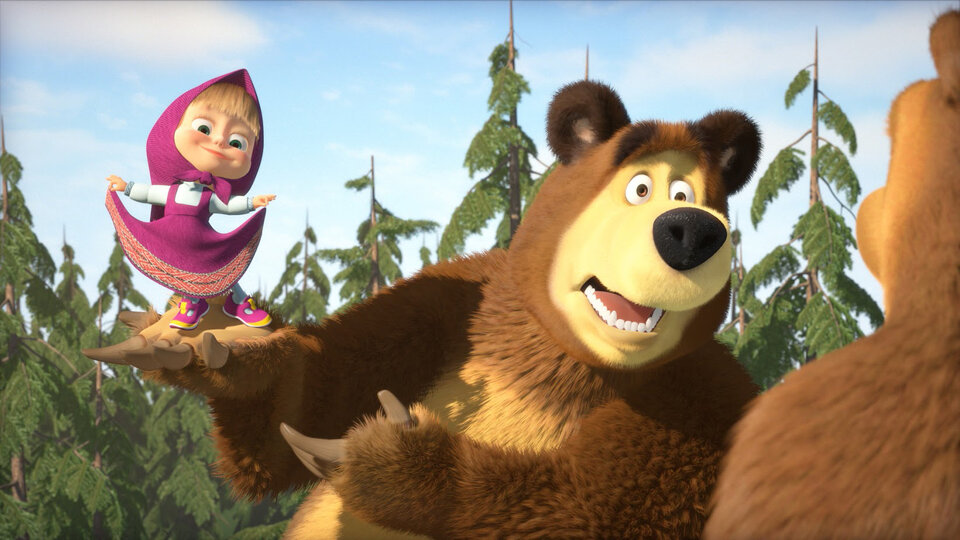 Маша с медведем – мировые лидеры!