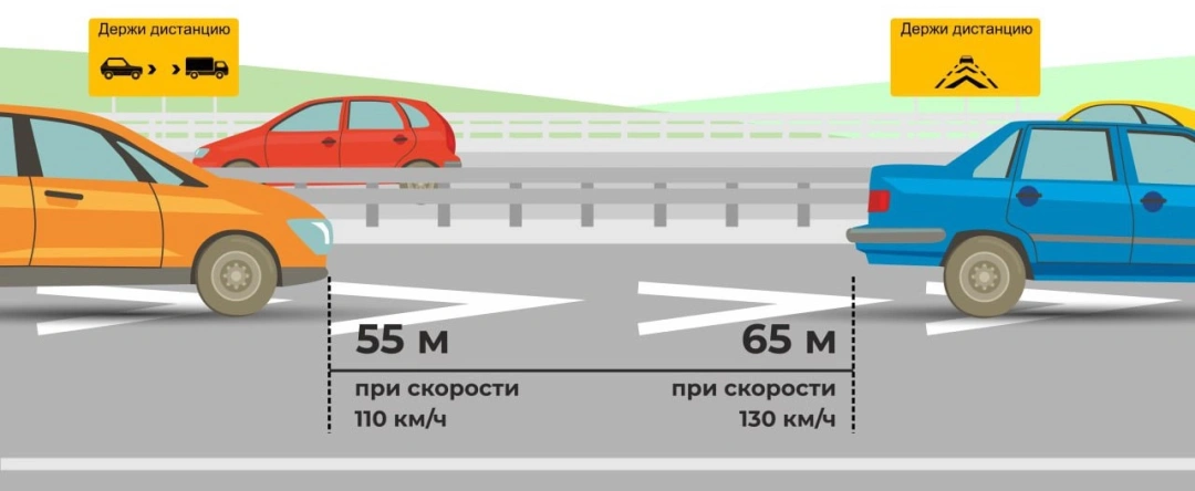 Новая экспериментальная авторазметка появится на трассах